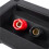 6pcs 90x78mm Square Binding Post Type Speaker Box Terminal Cup Wire Connector Board 9