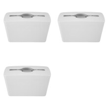 3X Paper Towel Dispenser Countertop, Hand Towel Dispenser Commercial Multifold Trifold Paper Towels Dispenser White