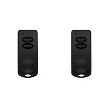 2X Compatible for TAU 433.92MHz 250T-4RP 250K-SLIMR 250K-SLIMRP Rolling Code 2 Button Remote Control for Garage Door