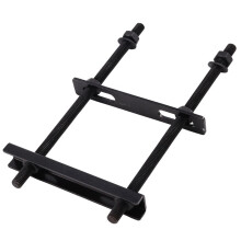 2X Trailer Spare Tire Mount, Spare Tire Mount for Utility Trailer, Universal Wheel Bracket Trailer Boat Spare Tire Mount