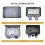 2X Outdoor Socket  Outdoor Wall Socket Garden Socket Surface-Mounted Protective with Hinged Lid EU Plug B 6