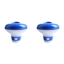 2X Pool Floating Dispenser Swimming Pool Floater Chlorine Bromine Tablets Floating Dispenser Applicator Spa Tub Supplies