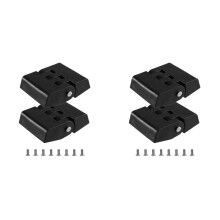 Motorcycle Rear Top Case Hinges Includes 4pcs Nylon Hinges 16pcs Screws Hardware Motorbike Tail Box Hinges