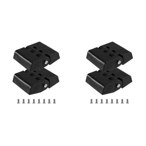 Motorcycle Rear Top Case Hinges Includes 4pcs Nylon Hinges 16pcs Screws Hardware Motorbike Tail Box Hinges
