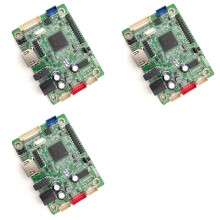 3X RTD2513V1.0 Driver Board -Compatible Input to LVDS Output Driver-Free Motherboard Industrial Control Board