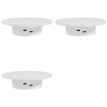 3X Motorized Rotating Display Stand, 360 Electric Rotary Turntable Base Lazy Susan, Load-Bearing 11Lbs, for Photography