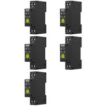 5X Tuya Zigbee Intelligent Circuit Breaker Timing Photovoltaic Bidirectional Metering Meter Automatic Reclosing