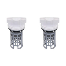 2X DC97-16991A Washer Drain Pump Filter, Washing Machine Filter for Washing WF42H5000AW, WF42H5000AW/A2