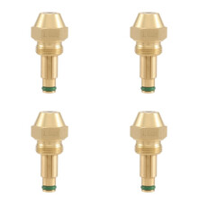 4X Waste Oil Burner Nozzle Oil Mist Nozzle Air Atomizing Nozzle Oil Burner Jet Siphon Full Cone Oil Nozzle, 1.0Mm