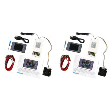 2X 120V 300A VAC8810F 2.4 Inch Color LCD Wireless Battery Capacity Tester Coulometer Current Voltage Power Meter