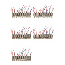 50Pcs Cell Phone Coreless Vibration Motor Vibrator 4x8mm 1.5-3V RC Toys
