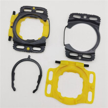 6X Tacos Aerodinámicos Mejorados Pedal de Bicicleta Par de Pedales Cubierta de Protección de Tacos para WAHOO Speedplay Zero,Negro