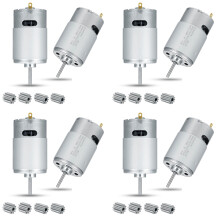 24V 40000RPM Electric Motor 8Pc,High Speed Motor RS555 Kids Ride Toys Car Motors Kids Ride Car Gearbox Accessories