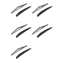 10Pcs Car Windscreen Rear Window Wiper 12Inch Rear Wiper Blade & Arm Set for Qashqai Dualis J10 J11 2006-2019