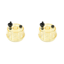 2X 11LD-20260 R20 Water Cup RK30475 Excavator Spare Parts with Knob Bowl Assembly Filter Heating Cup Oil Cup S3213 S3214