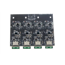 2X QC4.0 QC3.0 4 Way USB Type-C Mobile Phone Quick Charge Adapter 6-35V Step-Down Buck Boost Module SW3518 for
