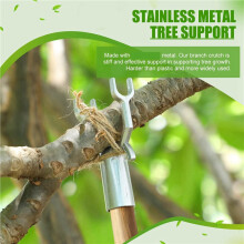 24Pcs Metal Tree Branch Support Tree Brace Branch Crutch Tree Straightening Kit for Propping Fruited Tree Branches