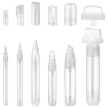 18Pcs Graffiti Markers Set Clear Refillable Paint 11/13.5/17/18.5/24/46.5mm Empty Markers Set