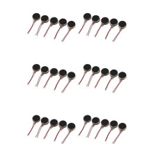 30pcs DC3V/0.1A 1.5V/0.05A 10x2.7mm Coin Mobile Phone Vibration Motor Silver