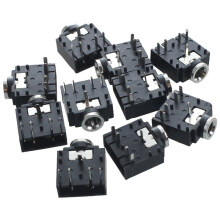 Connettore Jack Stereo Femmina da 3,5 mm A 5 Pin per Montaggio su PCB (Confezione da 30 Pezzi)