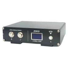 ZDKG Conmutador Automático de 3-30 MHz para Conector Tipo M, 100 W, Protección VSWR, Analizador de Comunicaciones RF