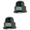 2X för  för  Ventilkåpsmuttrar 90213-PH3-000 6mm Lock Nytt BDK H 2