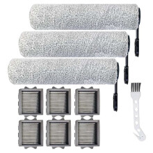 2 Set Replacement Brush Roller & HEPA Filter for Floor One S9 Artist Pro/Floor One S9 Artist Steam
