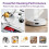 Side Brushes Replacement for  Qrevo Curv 2 Flow Vacuum Cleaner, -Sweeping Corner Brushes 8