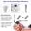 Side Brushes Replacement for  Qrevo Curv 2 Flow Vacuum Cleaner, -Sweeping Corner Brushes 5