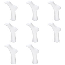 8X Piernas Femeninas Pies Pies Maniquí Calcetín Molde Medias Cortas, Hembra