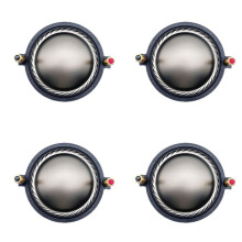 4 Pezzo Diaframma di Ricambio per PRV RPD3220tI DE800, Diaframma da 75 mm (3 Pollici) con Bobina Vocale da 74,5 mm