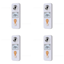 4X Waterproof Digital Brix Refractometer 0-32%Rechargeable Fruit Juice Sweetness Sugar Content Tester Digital