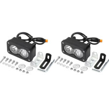 2 Set 3inch Led Pod Spotlight Headlight for Ridstar Q20,,Baja Motorcycle Pickup Offroad Headlight Flood Spot