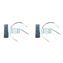 2X Replacement Remote Control for Invisible Fan Light with Inverter and Stepless Dimming Ceiling Fan Light Controller