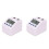 2X FLM-3 Water Purifier Flow-Meter Flow-Sensor Monitor Digital Display Water Filter Alarm Power Save Function 2