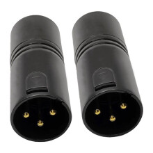 4pcs 3Pin 120 Ohm XLR Terminator DMX Terminal Adapter for DMX512 Lighting and Audio Systems
