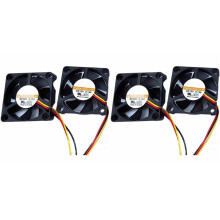 2X Fan for Y.S TECH YW04510012LM 12V 0.14A 3-Wire Automobile Power Amplifier Fan 4510 45x45x10mm