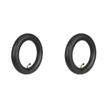 2X Cámara de Aire de 10x2.125 Pulgadas para Bicicletas Eléctricas, con Válvula Angular, para Repuesto de Patinetes Eléctricos