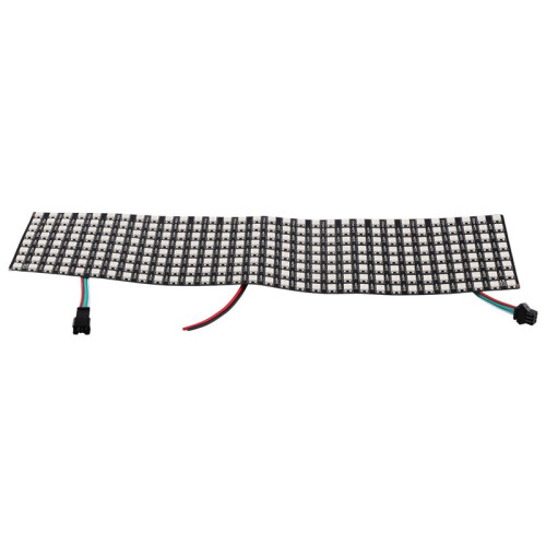 2X WS2812 Led Programmable Light Individually Addressable Flexible for Video Display, DC5V (8x32) 2