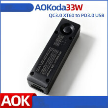 2X AOKoda Caricabatterie XT60 per Batteria Lipo PD3.0 con Protezione 33W per Smartphone, Tablet, PC, Parti di Modelli RC DIY