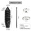 5 Set Car Universal Steering Rack and Pinion Boot Steering Rack Boot Tool Kit, Dustproof Silicone Inner Tie Rod Boot Set 8