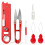 4-in-1 Quick Threader for Sewing Machine with 2 Pcs Threaders, Seam Ripper, Magnifier, Magnetic Guide 1