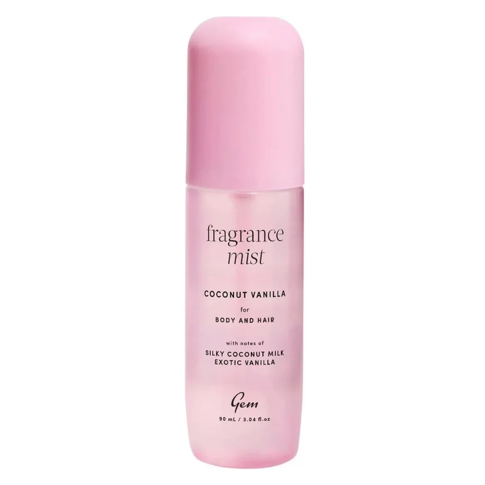 Gem Fragrance Mist For Body & Hair Coconut Vanilla 90Ml