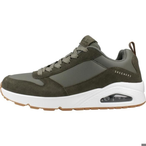 Skechers Chaussure Skechers Modèle Uno - Stacre - Coleur Vert 1