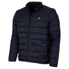 (L, Blue Night) Lyle & Scott Mens Quilted Puffer Lightweight Warm Golf Jacket