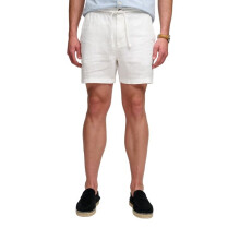 Short Superdry Merchant in Lino - Bianco