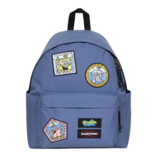 Mochila - Eastpak - Day Pak'r - Azul (Parches de Bikini) - Funda acolchada para PC de 14 pulgadas - Ligera
