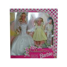 Barbie Hochzeitsfeier Geschenkset Sonderausgabe mit Stacie & Todd Puppen (1994)