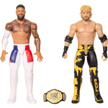 Mattel WWE Main Event Showdown Jey USO & Logan Paul Action Figures