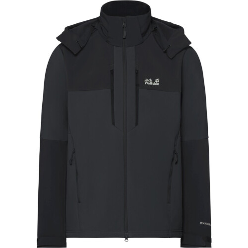 Jack Wolfskin (2XL, Phantom) Jack Wolfskin Mens Jasper Waterproof Jacket